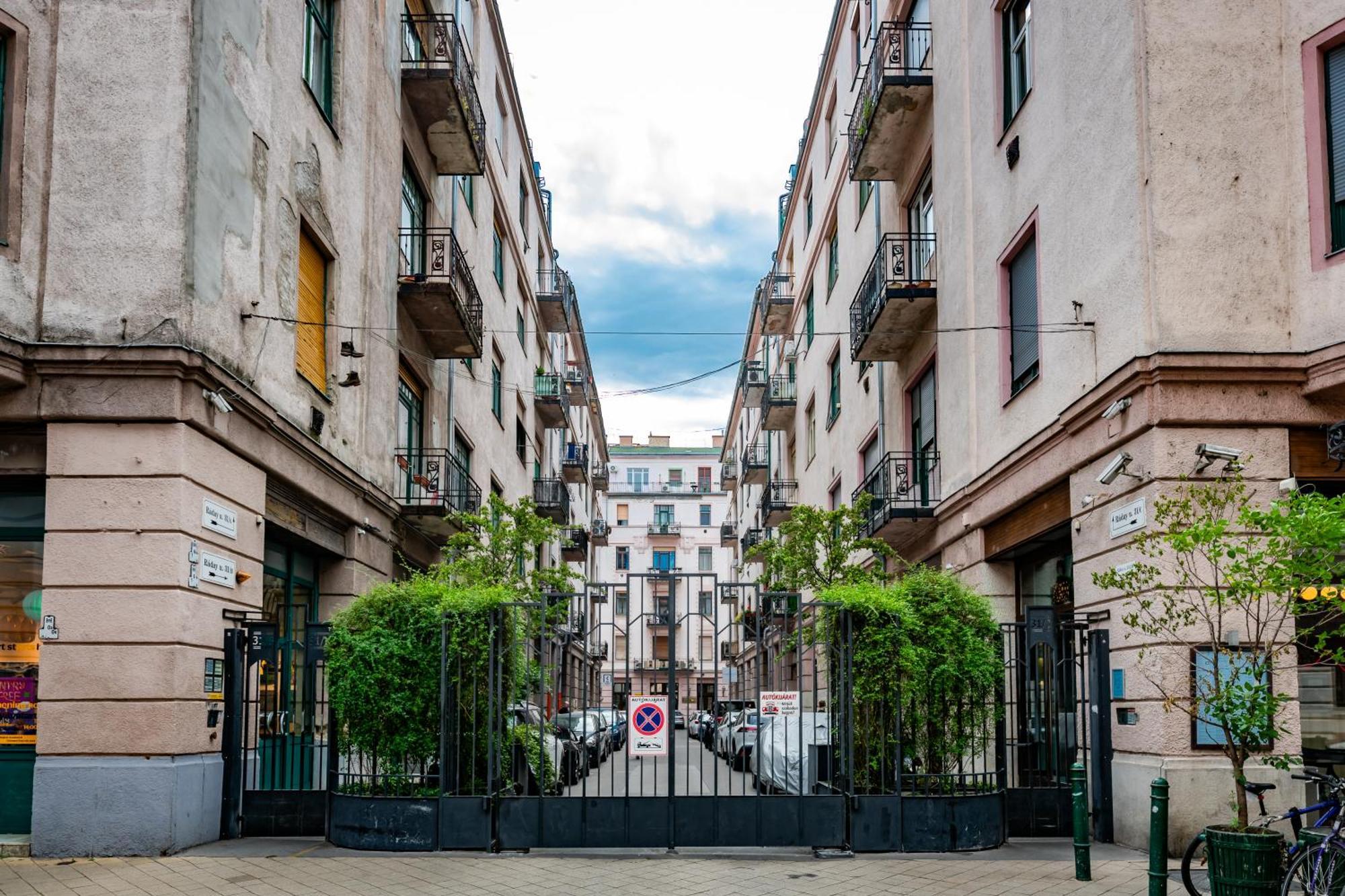 Jungle Aesthetics Downtown Apartman Aircon And Garage Parking Budapest Eksteriør billede