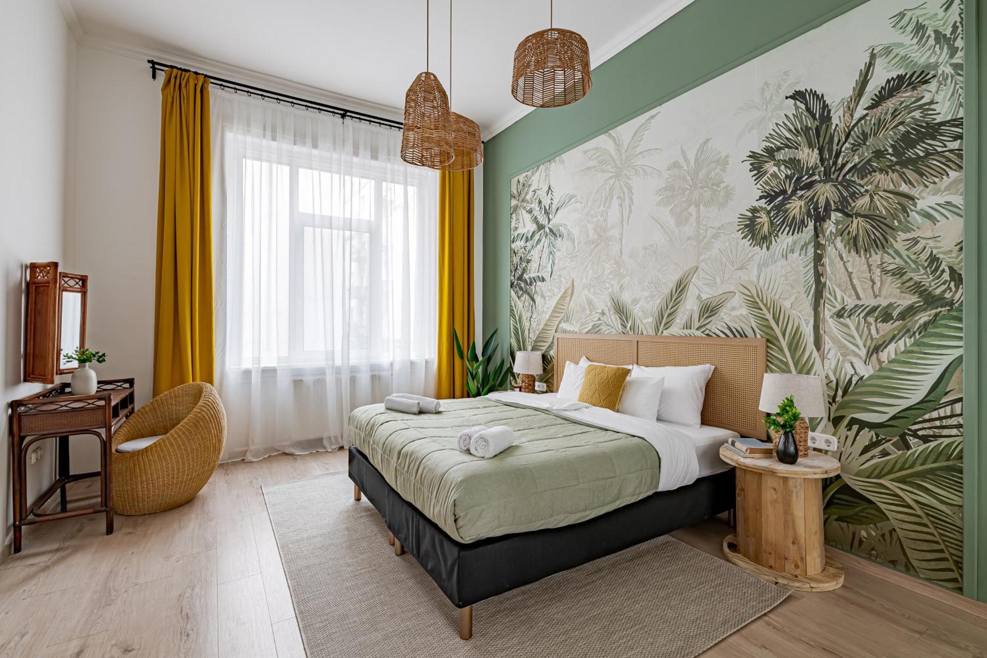 Jungle Aesthetics Downtown Apartman Aircon And Garage Parking Budapest Eksteriør billede